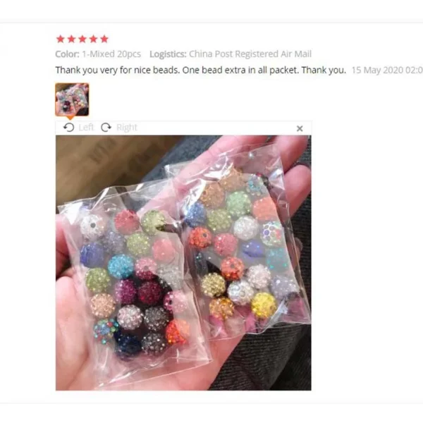 Clay Beads Kit Rhinestone Beads For Jewelry Making - Image 4