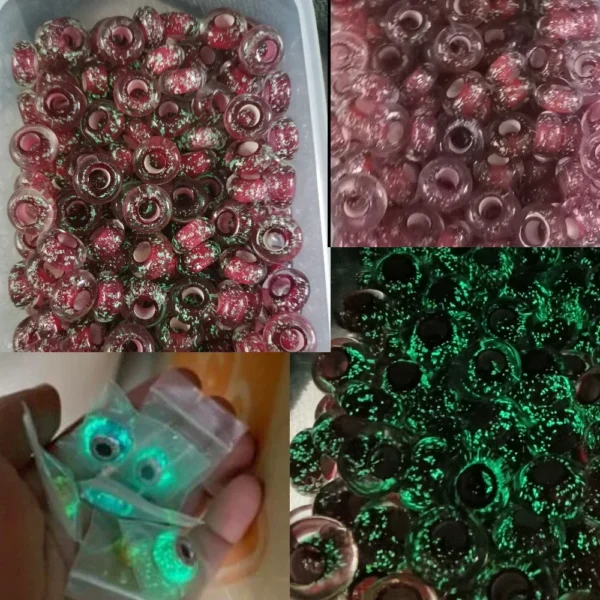 Clay Beads Kit with Murano Glass Stars, Clover & Hearts - Image 4