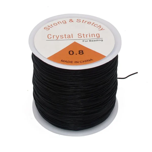 Clay Beads Kit: 100m Elastic Bracelet String Cord - Image 6