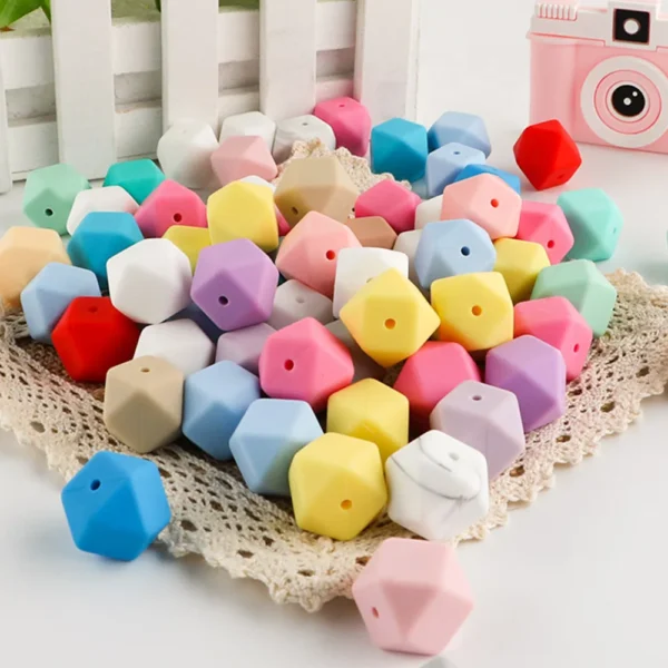 Clay Beads Kit - 20Pcs Silicone Beads for Jewelry Making - Image 4