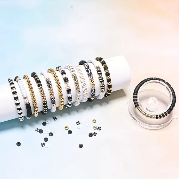2530pcs Clay Beads Kit for Jewelry Making - Image 6