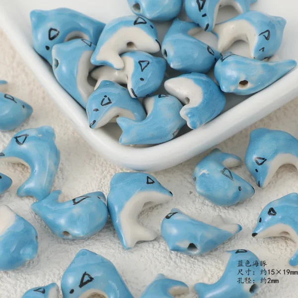 Clay Beads Kit – 4pcs Animal Shape Beads - Image 3