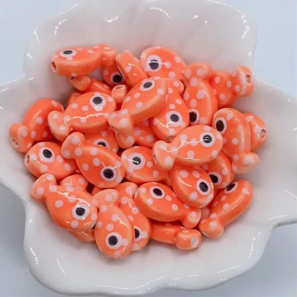 Clay Beads Kit With 10 Fish Beads For Bracelets - Image 7