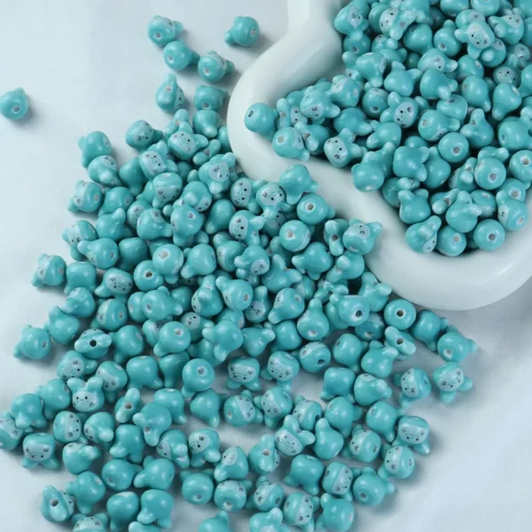Clay Beads Kit with Colorful Chinchillas for Jewelry Making - Image 2