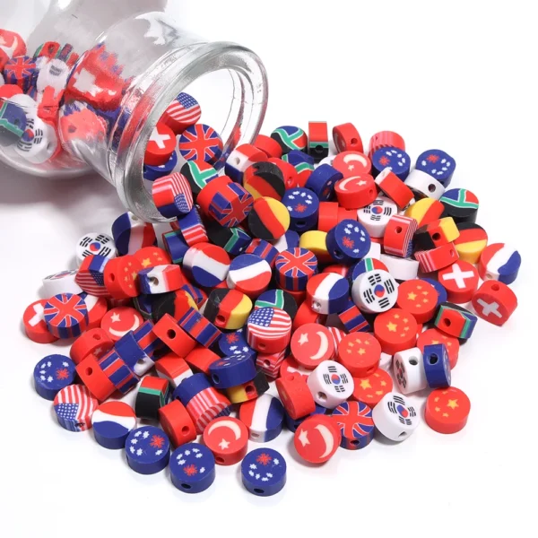50pcs Clay Beads Kit for DIY Jewelry Making - Image 3
