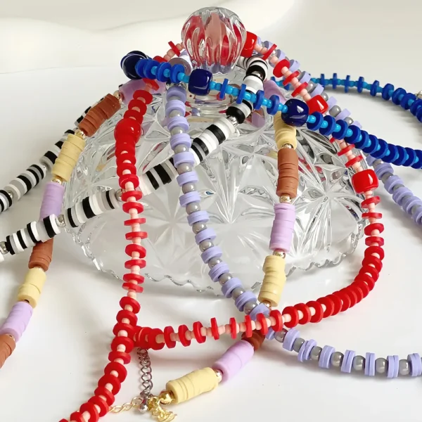 Clay Beads Kit for Bracelet Necklace Earring Making - Image 3