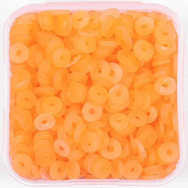 Clay Beads Kit - 500pcs Red Spacer Beads - Image 6