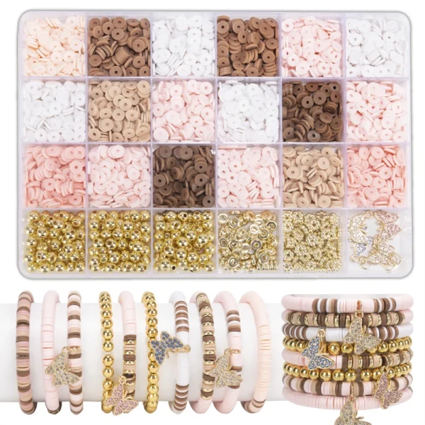 Clay Beads Kit for Ocean Style Bracelet Making - Image 5
