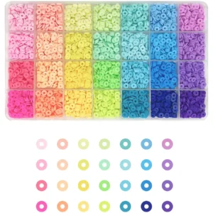 4200pcs Clay Beads Kit for Bracelet Making