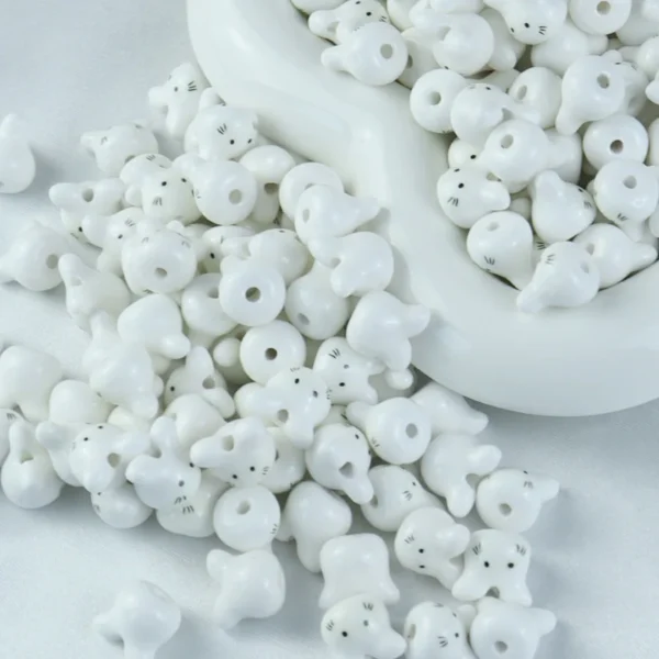 Clay Beads Kit with Colorful Chinchillas for Jewelry Making - Image 4