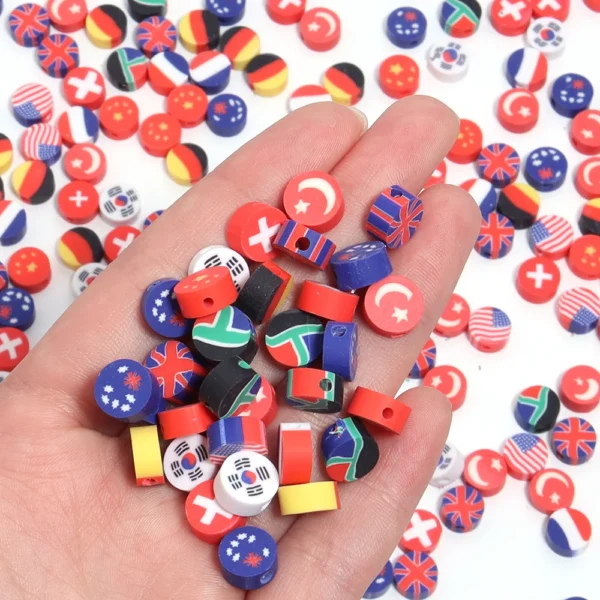 50pcs Clay Beads Kit for DIY Jewelry Making - Image 5