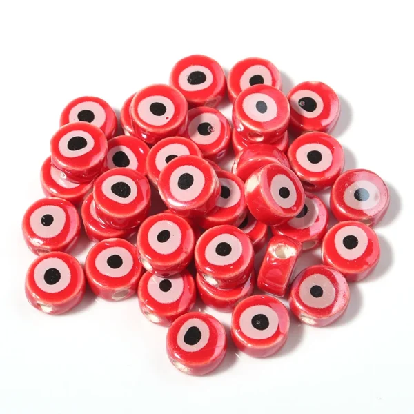 Clay Beads Kit with 20 Evil Eye Beads for Jewelry - Image 10