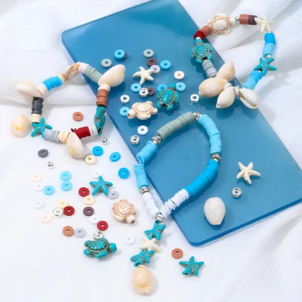 Clay Beads Kit: 2000pcs Summer Bracelet Supplies - Image 4