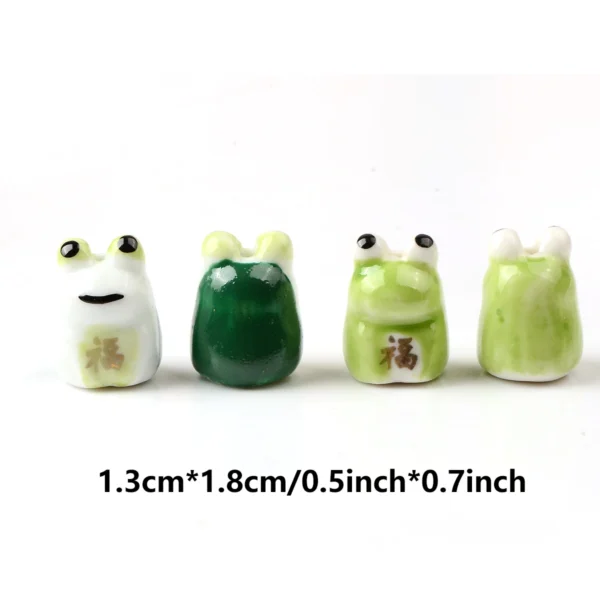 Clay Beads Kit Frog Ceramic Beads for Jewelry Making - Image 4