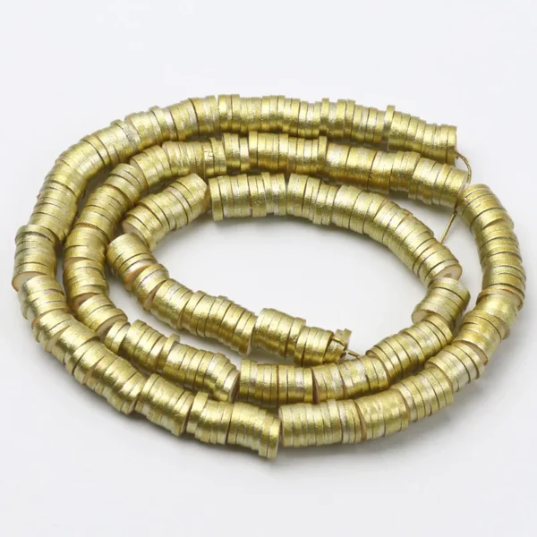 Clay Beads Kit with 350pcs 6mm Flat Round Beads for Jewelry - Image 6