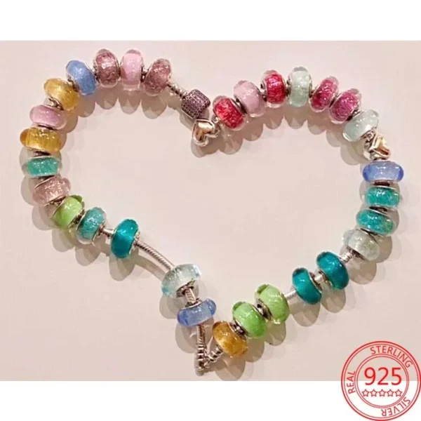 Clay Beads Kit with Murano Glass Stars, Clover & Hearts - Image 5
