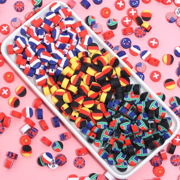 50pcs Clay Beads Kit for DIY Jewelry Making - Image 2