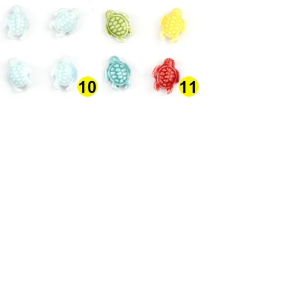 10pcs Sea Turtle Clay Beads Kit for Jewelry Making - Image 5
