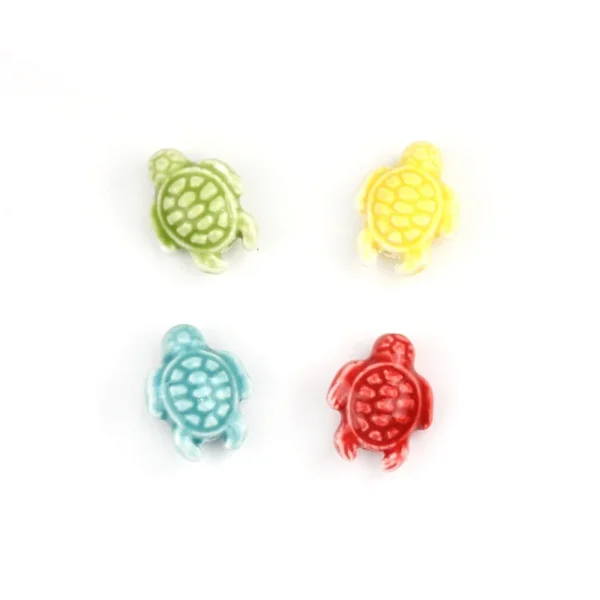 10pcs Sea Turtle Clay Beads Kit for Jewelry Making - Image 6