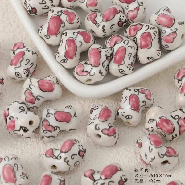 Clay Beads Kit – 4pcs Animal Shape Beads - Image 6