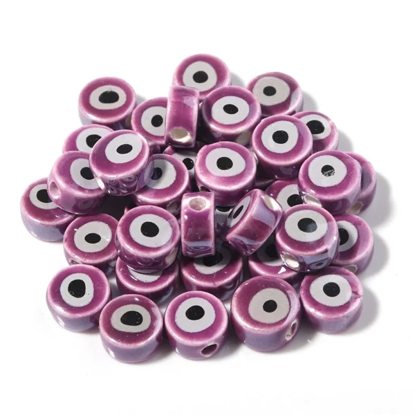 Clay Beads Kit with 20 Evil Eye Beads for Jewelry - Image 8