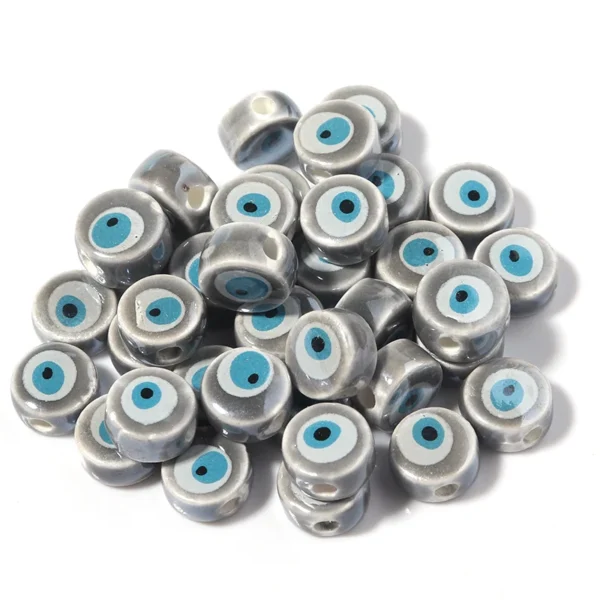 Clay Beads Kit with 20 Evil Eye Beads for Jewelry - Image 5