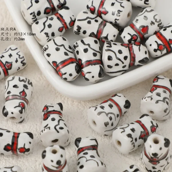 Clay Beads Kit – 4pcs Animal Shape Beads - Image 5