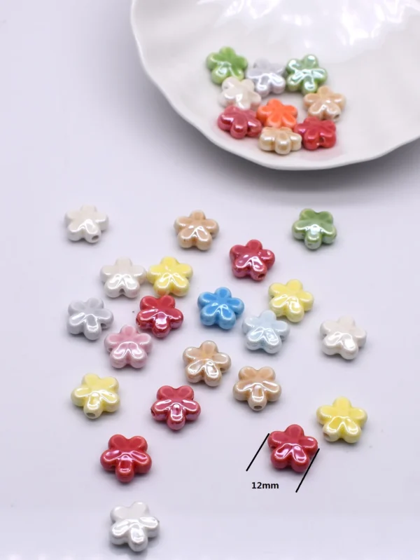 Clay Beads Kit - 20pcs Starfish, Elephant, Heart - Image 4